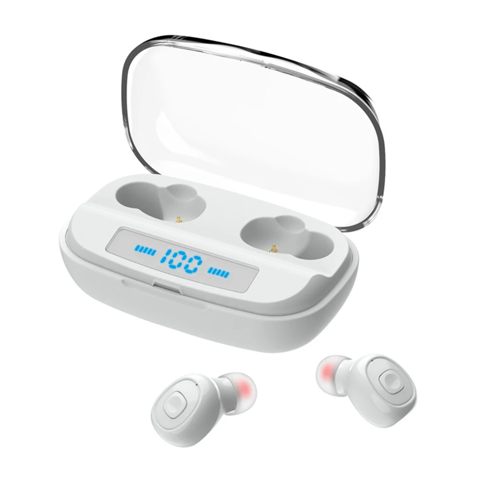 FDBRO Xi10s с 3000 мАч зарядным устройством бинауральные наушники TWS Bluetooth 5,0 беспроводные наушники Водонепроницаемая гарнитура с шумоподавлением