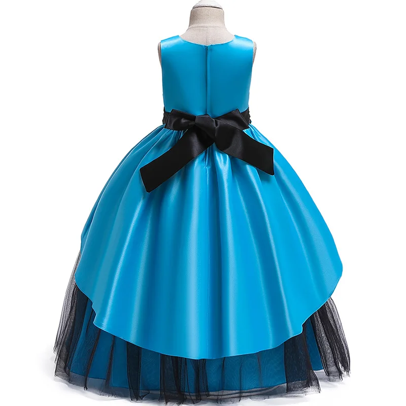 Детское праздничное платье; платья для первого причастия для девочек; платье с цветочным узором для девочек; детский бальный костюм; vestido comunion