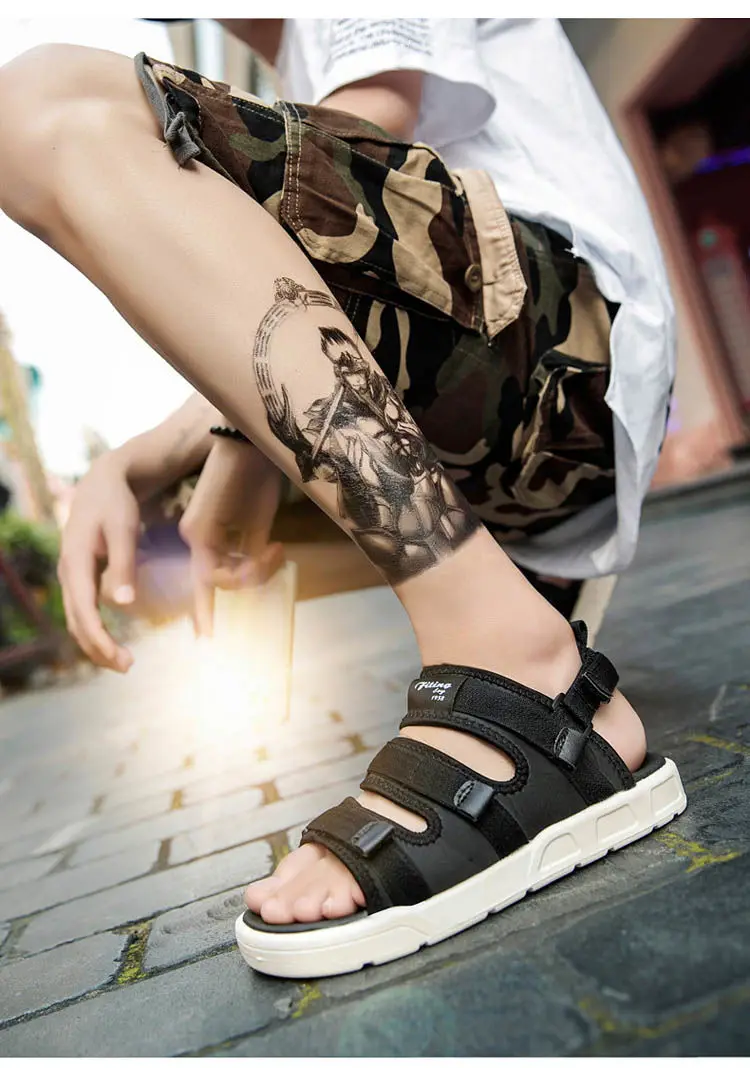 Outdoor Leisure Vietnam Beach Men Sandals White White Unisex Flat Sandals Rubber Fashion Cheap Couple Flat Sandals