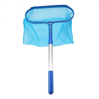 

Swimming Pool Deep Leaf Net Skimmer Net Telescopic Pole for Deep Swimming Pool Pond Hot Tub Fountain Fish Tank