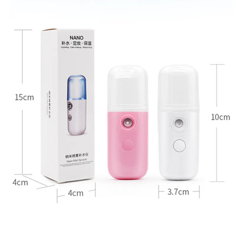 Портативный мини Nano Mister увлажнитель охлаждающий туман увлажнитель для лица распылитель устройство для лица USB Перезаряжаемый 20#1128