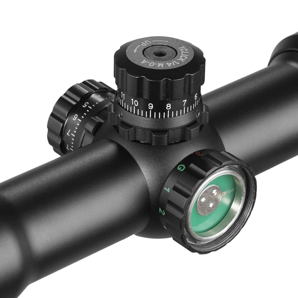 Охотничья тактическая оптическая винтовка FIRE WOLF 1 5 4X30 с красной зеленой