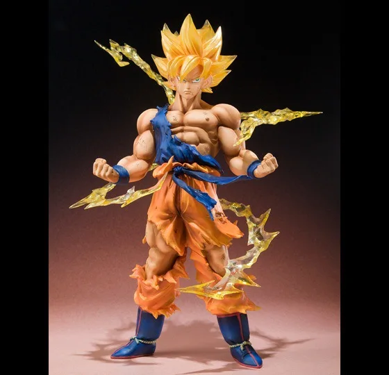 Аниме периферийная модель Soul Limited Супер Saiyan люди битва повреждения Sun Wukong Garage Kit
