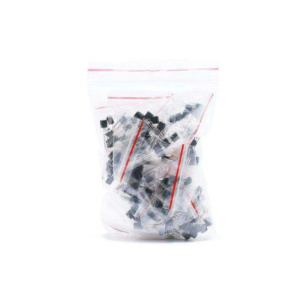 Transistors Kit 170PCS Triode Transistor Assorted Kit 17Vvalues*10pcs TO-92 S9012-2N5551