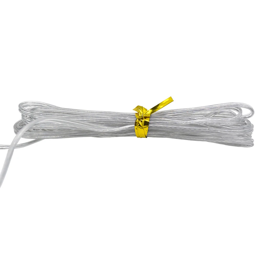 Solar 100LEDs Light Outdoor Garden Wedding Waterproof Wire Lamp Decor Lights Christmas Garland Stringed Light For Wedding Garde