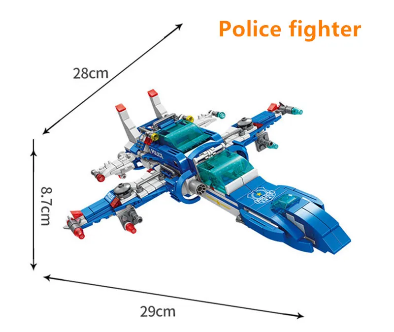 City Police SWAT ROBOT Toy Truck Car LegoINGLs Building Blocks Sets Technic Playmobil DIY Bricks Educational Toys for Children