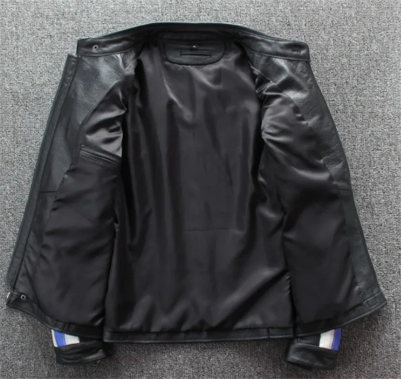 Новая мотоциклетная куртка из натуральной кожи, гоночная куртка chaqueta moto jaqueta moto, мужская куртка авиатора