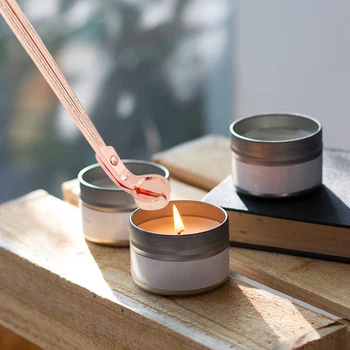 

3Pcs/Set Luxury Candle Accessory Set Candle Extinguisher Tool Candle Snuffer Trimmer Dipper Kits Home Decor For Party Wedding