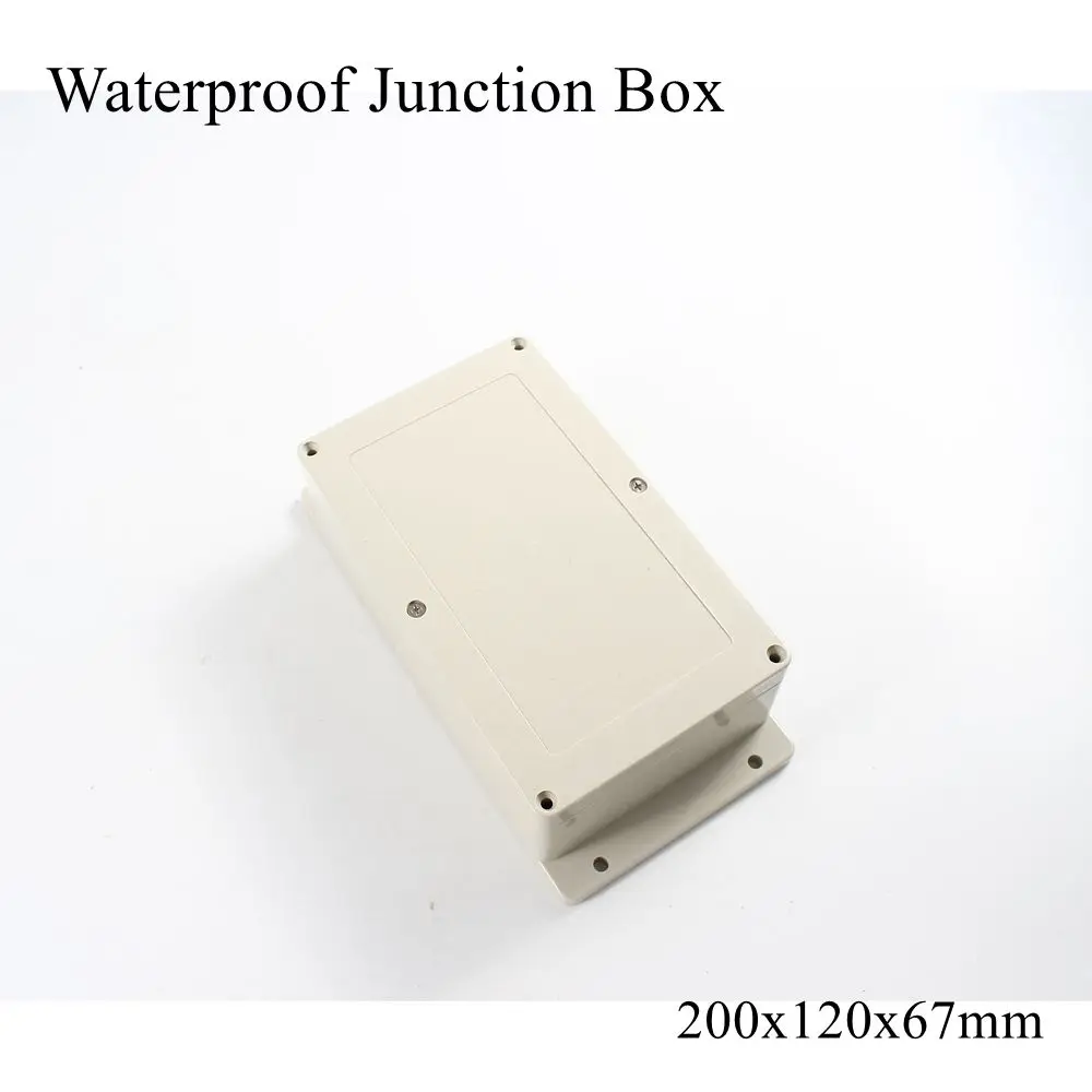 200x120x67 мм Водонепроницаемая Пластиковая распределительная коробка наружная для