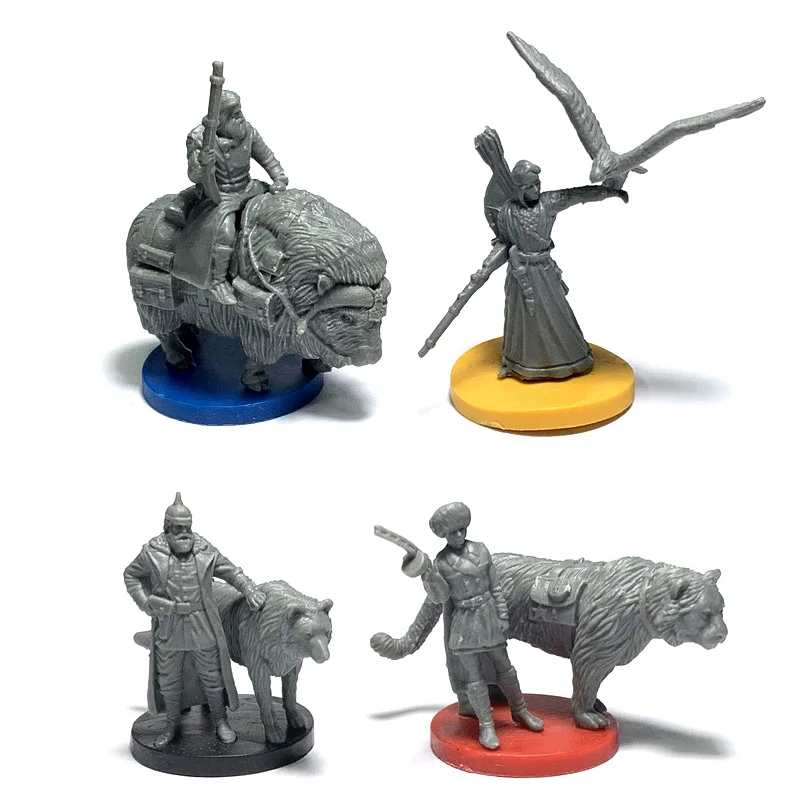 Набор из 4 шт. подземелья и дракон чудесные миниатюры D& D настольные фигурки Модель Коллекция игрушек подарок