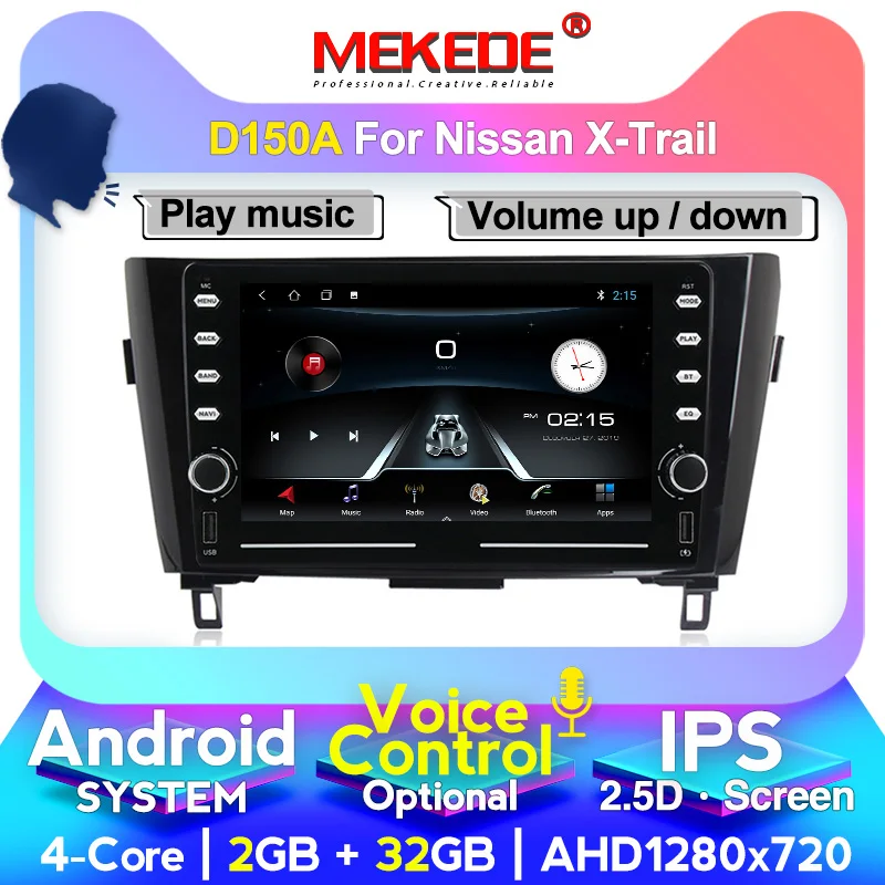 Android 4G + 64G DSP IPS автомобильный Радио мультимедийный видео плеер для Nissan Qashqai X Trail 2013