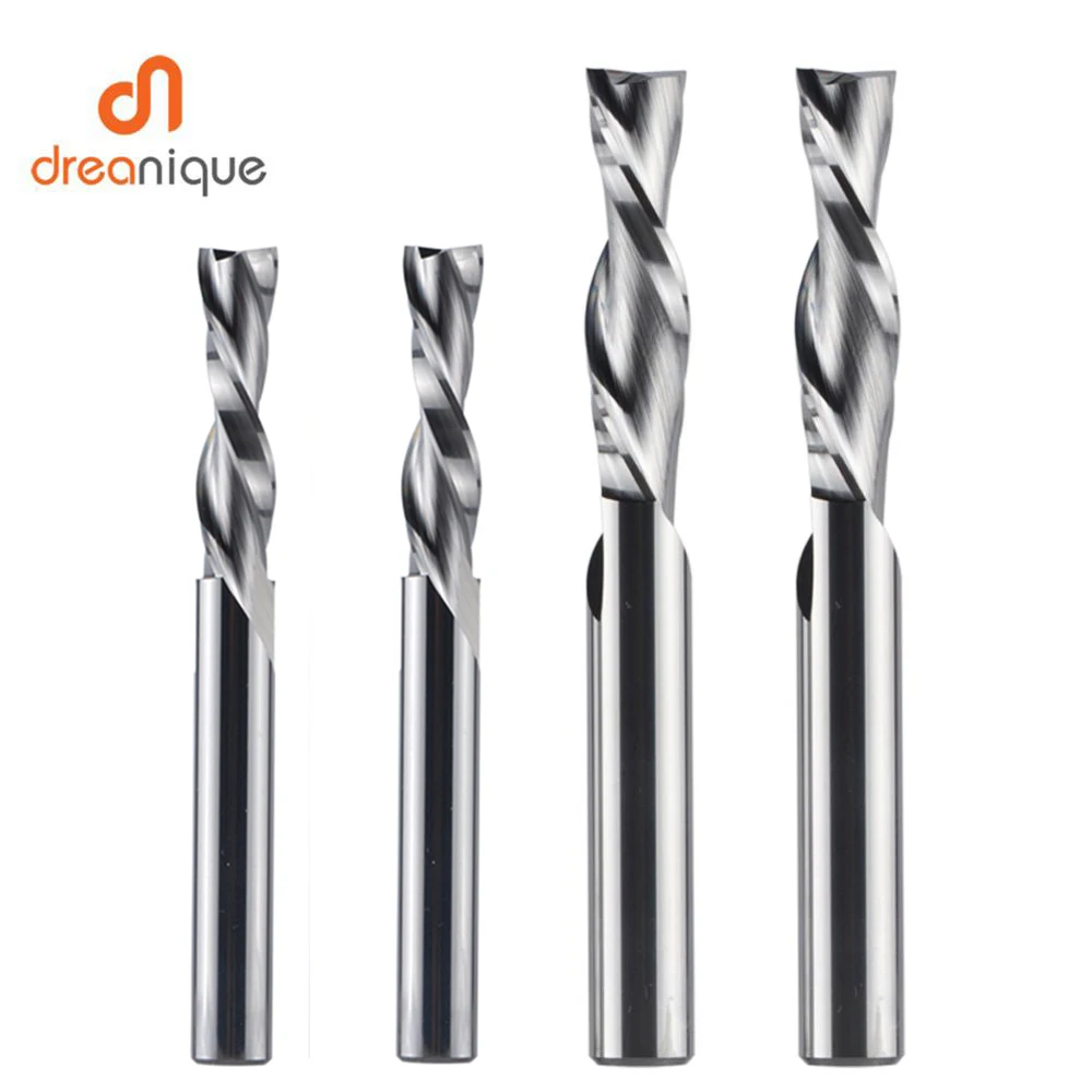 Amana Tool Brocas De Fresadora CNC En Espiral De Corte Hacia Arriba De Carburo Para Tallado 2D/3D, 46284-K, Punta De Bola De ángulo Cónico De 1 Grado X 1/8 De Profundidad X