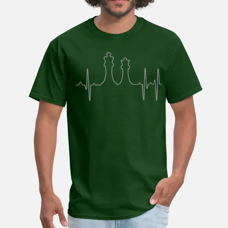 Men-Army Green Индивидуальная Шахматная Мужская футболка из хлопка с круглым вырезом, забавная футболка для мужчин, s, большой размер, 3xl, 4xl, 5xl, одежда, футболка - Цвет: Men-Army Green