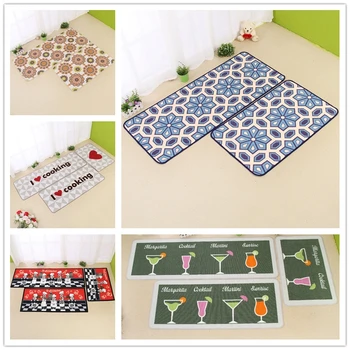 

Kitchen Mat Anti-slip Bath Floor Mat Finished Carpet Modern Doormat Home Bathroom Bedroom Living Room Floor Mats Rug Decor