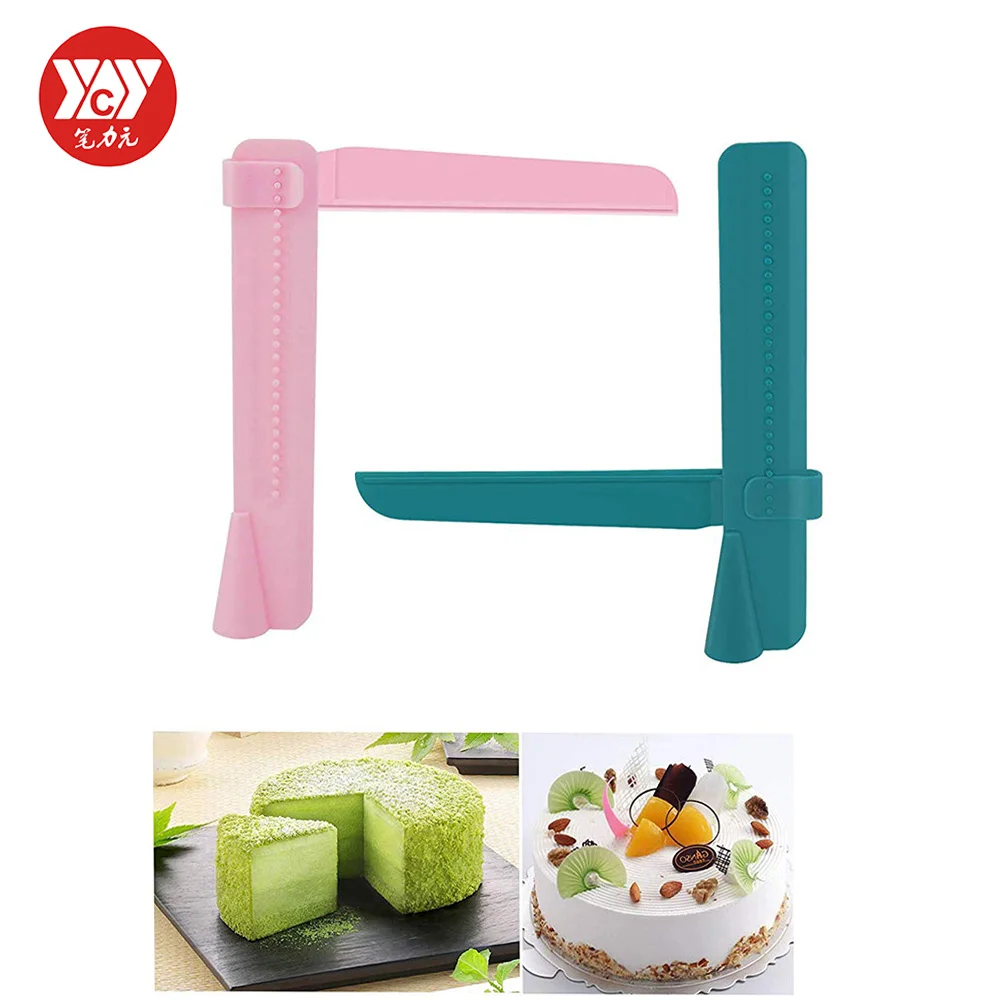 

Adjustable DIY Cake Scraper Smoother Fondant Spatulas Cake Edge Smoother Cream Scraper Decorating Kitchen Cake Tools