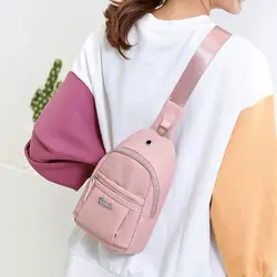Новая сумочка для занятий бегом, модная женская спортивная сумка на груди, кошелек для телефона, сумка на пояс, маленькая мини сумка на плечо