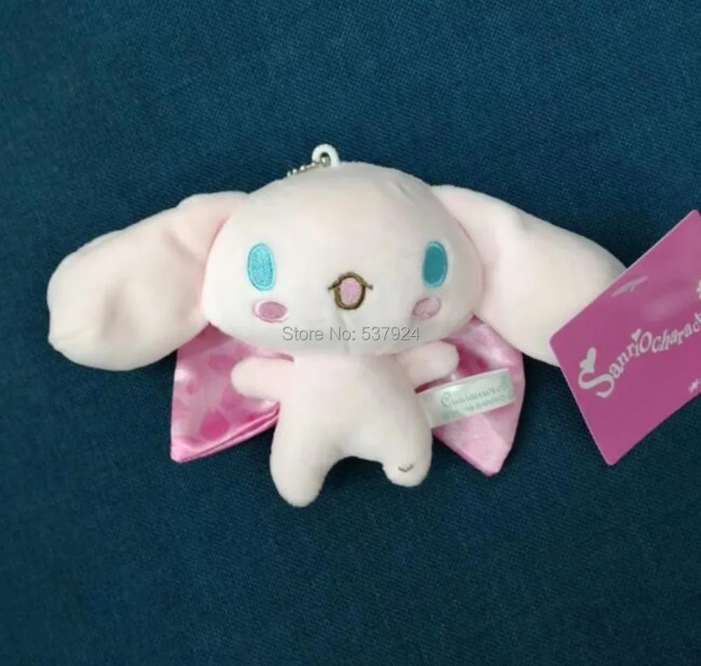 Новинка 20 шт 3 вида стилей вишни Cinnamoroll " 10 см плюшевый брелок