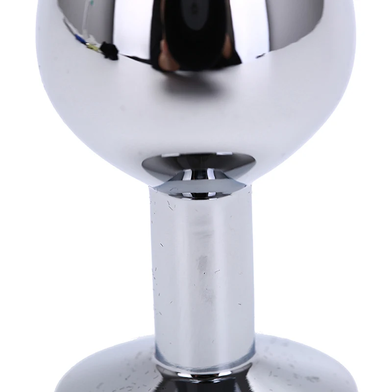 1pcs Crystal Anal Safe Plug Stainless Steel Medical Anal Beads Anus Tube Waterproof Adult Products Plug For Women