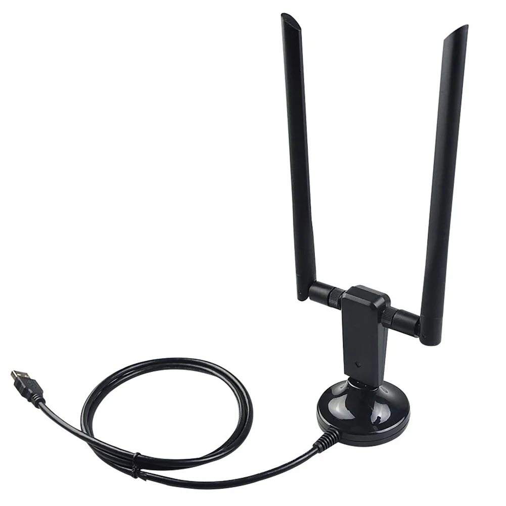 

2.4G 5.8G Home USB3.0 WIFI Accessories Computer Antennas Wireless Adapter Network Cards Long Range 1200Mbps Dual Band Receiver