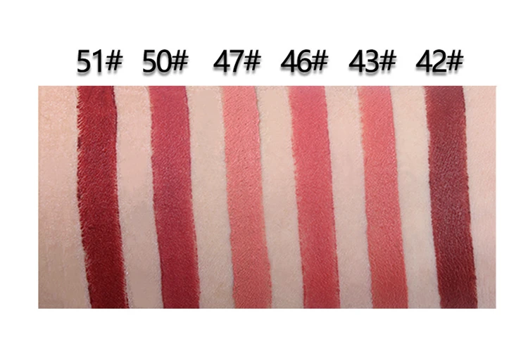 14 Color Double-end Lip Makeup Lipstick Pencil Waterproof Long Lasting Tint Sexy Red Lip Stick Beauty Matte Liner Pen Lipstick (6)