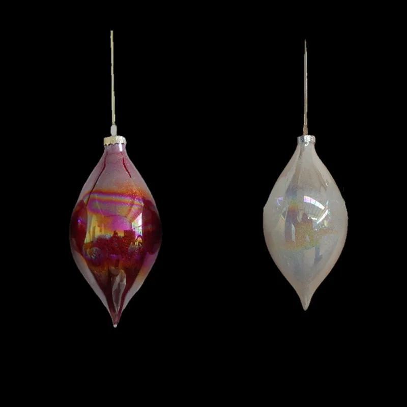 

Подвеска в виде конуса для украшения дома, серии жемчужных подвесок, 12 цветов, 7 х13 см, Рождественская елка, ручная работа