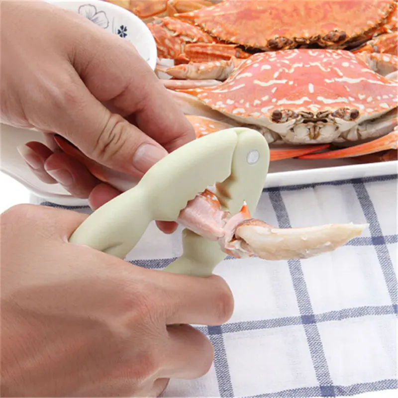 

Plastic Seafood Tool Set Lobster Crab calmp pliers Forks and Spoon Sheller Walnut Nut Clip for Sea Tool cracker kitchen
