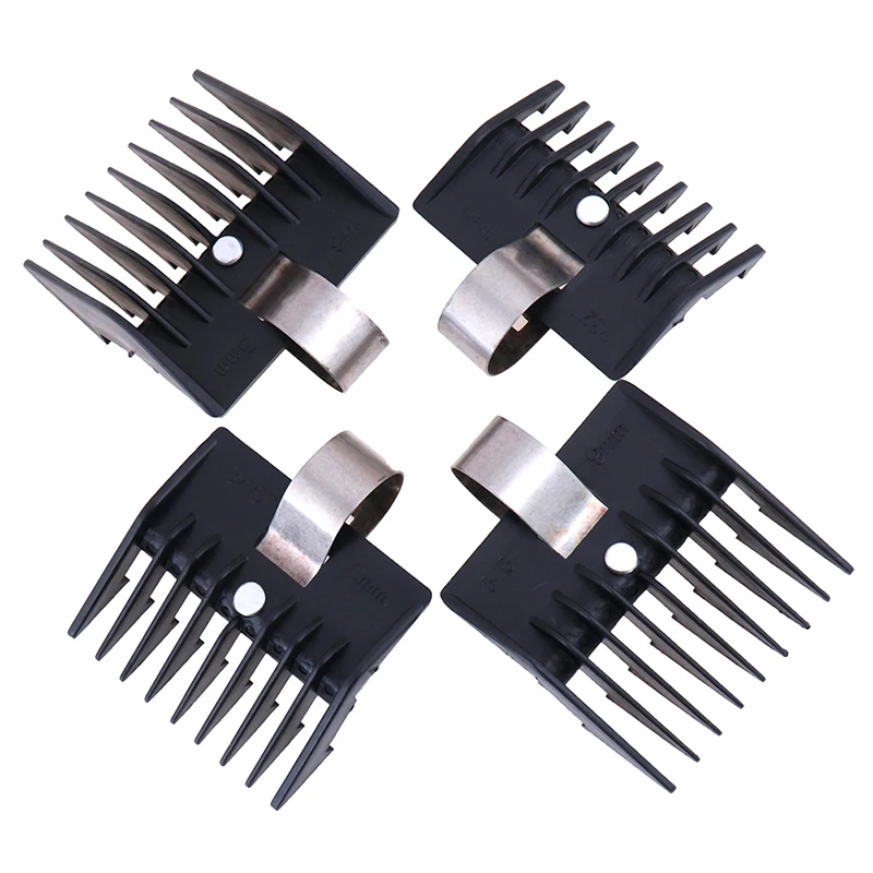 4pcs Limit Comb Hair Clipper Replacement Guide Attachment Size Barber Hair Styler tools