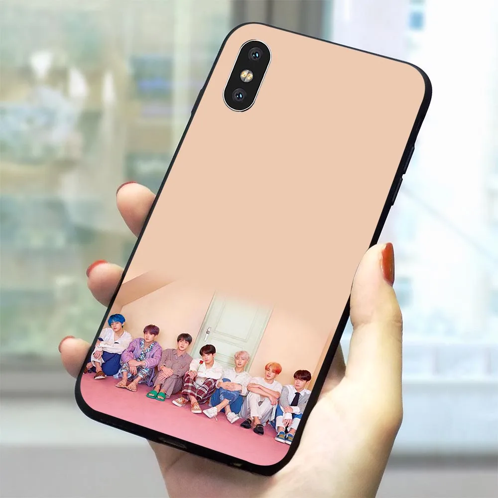 Парк Цзиминь Kpop телефон чехол для iPhone SE чехол X XR для детей 5, 7, 8 Plus, 6, 6 S, 5S Xs Max 11 Pro Чехол из мягкого ТПУ - Color: K3015308