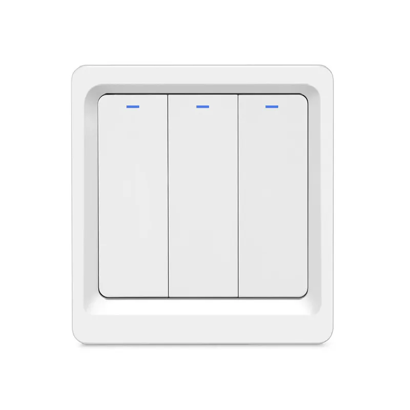 ЕС Стиль Wifi сенсорный выключатель 1/2/3 части переключатель Панель Беспроводной интеллект дистанционного Управление Приложение подходит для Alexa Google Home Применение