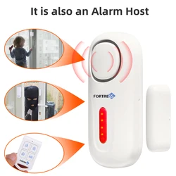 CPVAN Door/Windows Sensor Alarm 300ft 120dB Anti-Theft Smart Remote Control for Kids Cabinet Safety Home Security Alarm