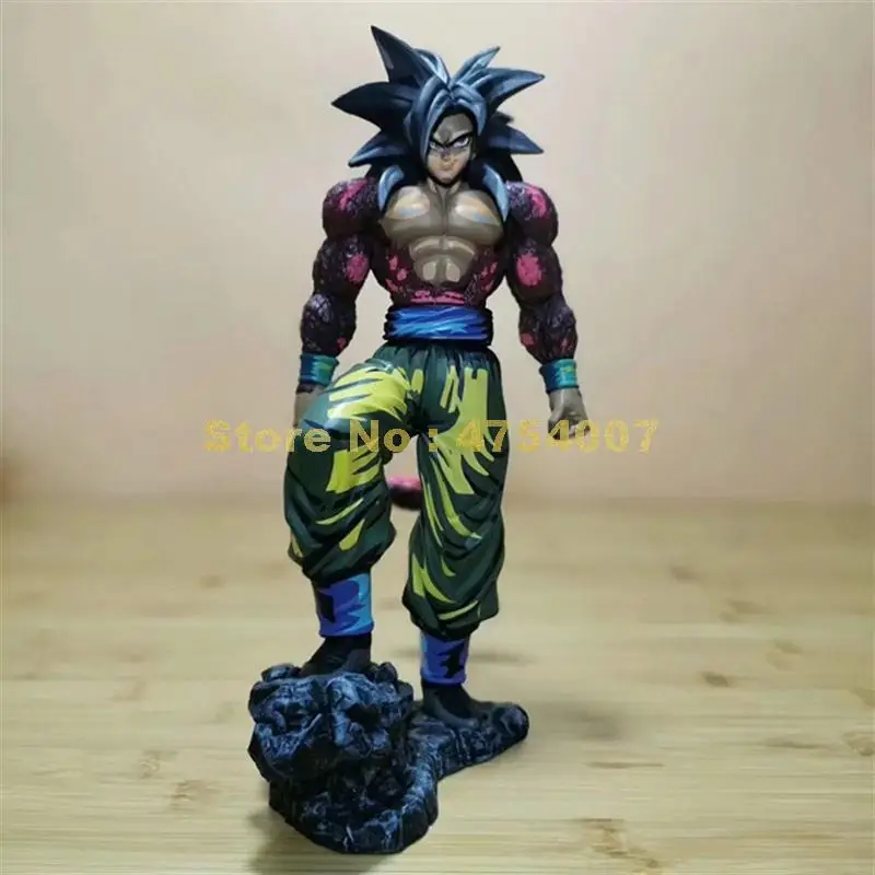 Аниме Драконий жемчуг z dbz Супер сайян Сон Гоку комикс цвет ПВХ Модель экшн