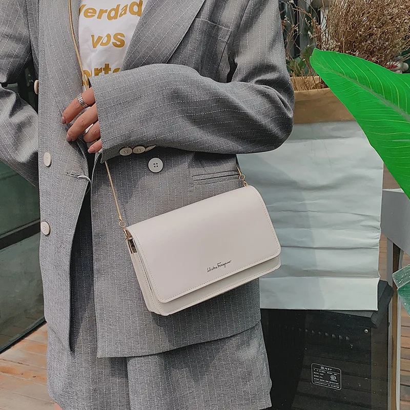 

Spring and summer 2020 new small bag classic ladies small square bag fashion chain shoulder messenger bag