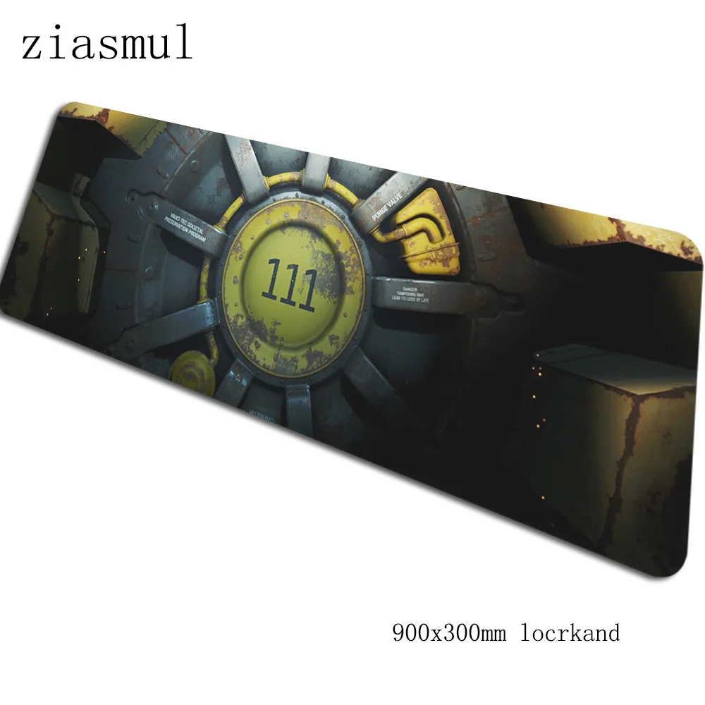 Fallout padmouse 900x300x3 мм игровой коврик для мыши игровой Аниме Коврик для мыши геймер компьютерный Настольный коврик для ПК notbook mousemate - Цвет: Size 900x300x3mm