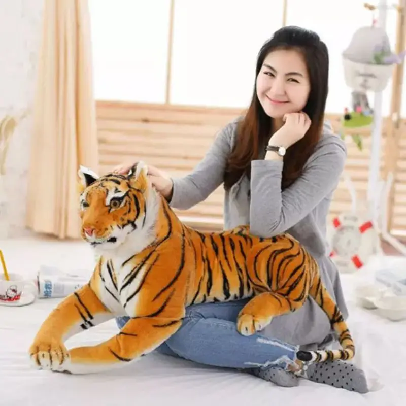 Hot Sale Soft Stuffed Sumatran Tiger Pillow Cartoon Animal Large Pattern Kawaii Doll Cotton Toys Plush 1 Hot Sale Soft Stuffed Sumatran Tiger Pillow Cartoon Animal Large Pattern Kawaii Doll Cotton Toys Plush 3