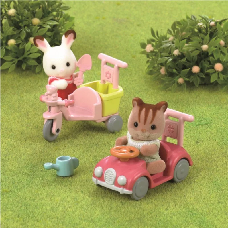 Япония Sylvanian Families Набор кукольной мебели шоколадный кролик девичий игровой дом игрушки мебель серия