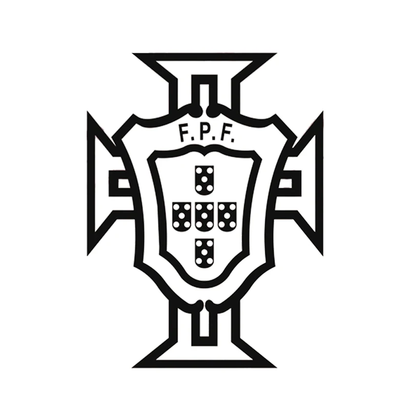 Виниловая наклейка для футбольной федерации FPF без фона аксессуары стайлинга