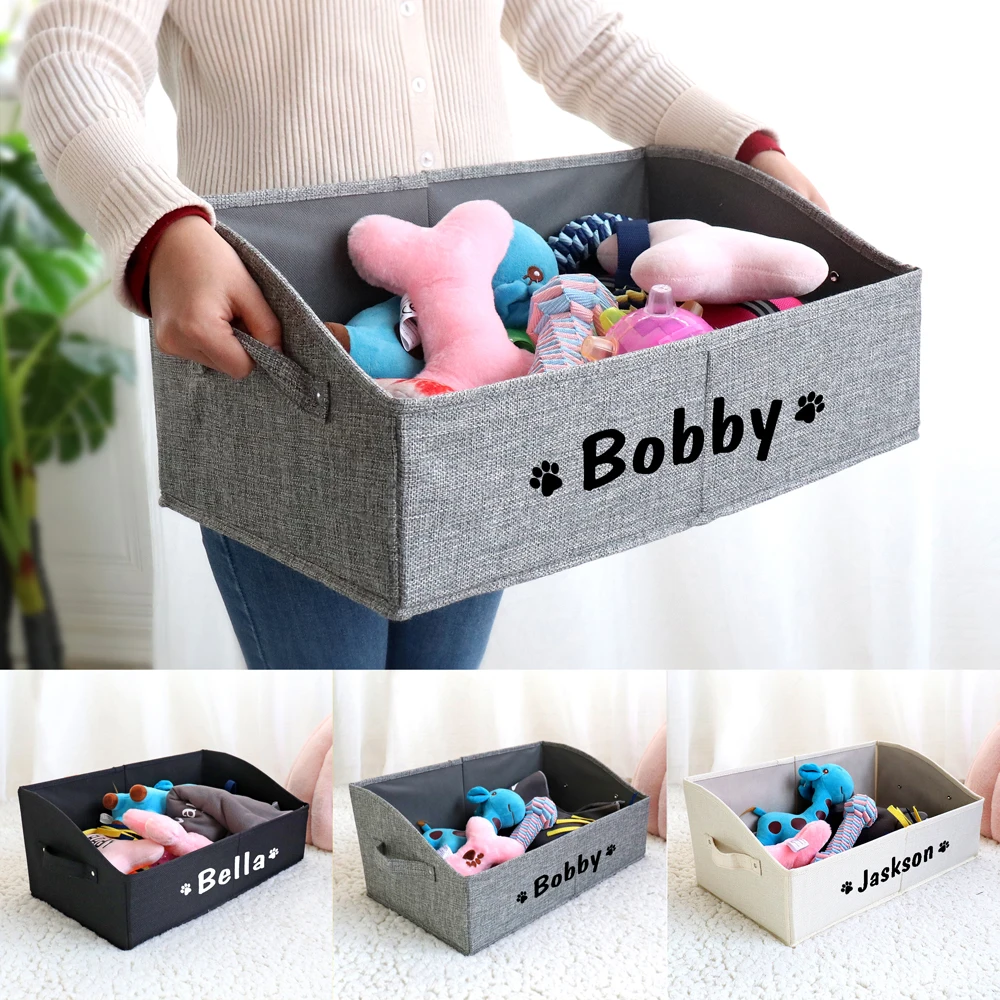 Customized Kids Toy Organizer - Personalized Foldable Pet Toy
