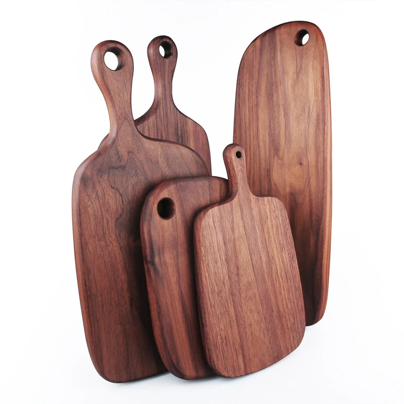 1 Pcs Black Walnut Wood Cutting Board Kitchen Chopping Board 3 Size Pizza Disks Real Wood Without Glue Stock Plate Kitchen Chopping Board Chopping Boardcutting Board Aliexpress