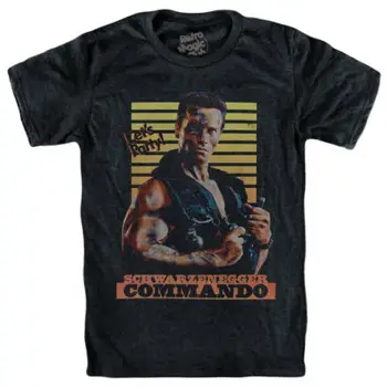

Commando T-Shirt Arnold Schwarzenegger 1985 Alyssa Milano-Terminator Predator- show original title