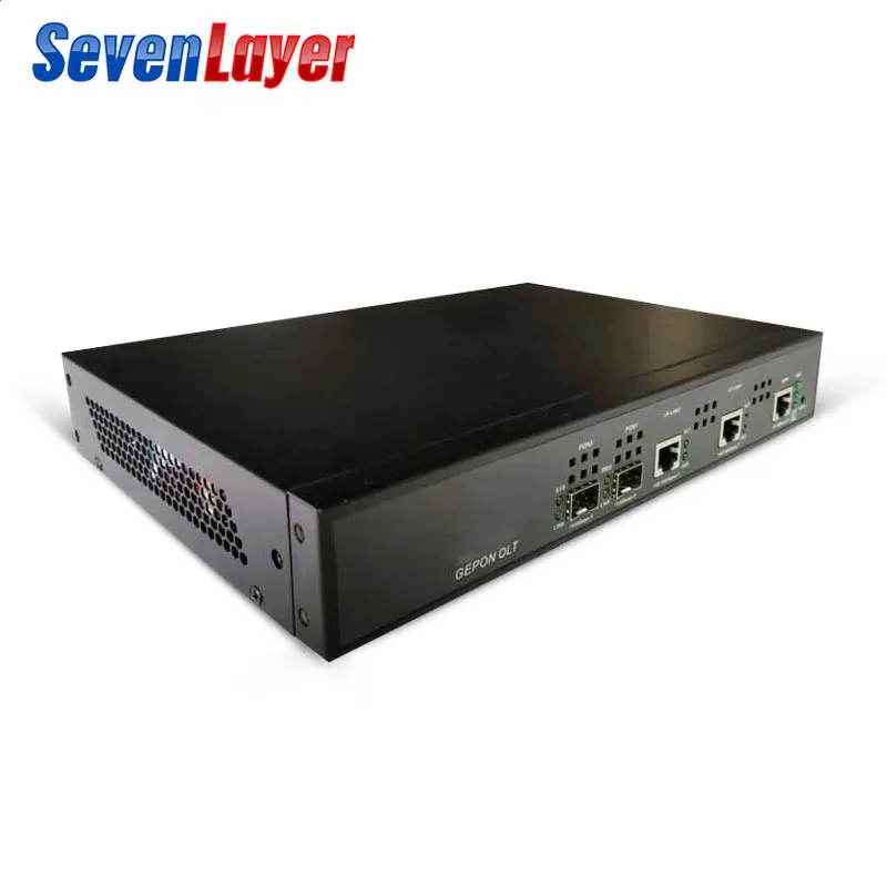 EPON OLT 2PON Порты FTTH CATV операторского класса высокой плотности волоконно оптический