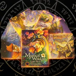 2021 New Arrive Tarot Interactive Desktop Oracle Card Tarots Deck with Guidebook for Beginner Entertainment Card