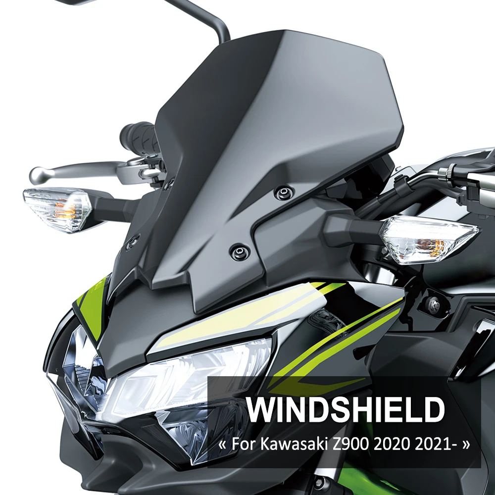 

NEW For KAWASAKI Z900 Z 900 Motorcycle Accessories Windscreen Windshield Baffle Air Wind Deflectors 2020 2021 2022