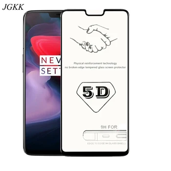 

5D Full Cover Tempered Glass For Oneplus 5 5T 6 6T 7 7T Screen Protector For One Plus 5 5T 6 6T 7 7T 1+ Protective Film Black
