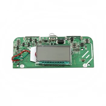 

Dual USB 5V 2.1A 1A Mobile Power Bank Charger PCB Board Boost Step up Power Module LED Screen Display for 18650 Battery DIY HOT