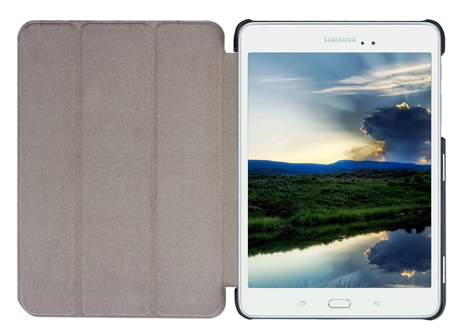 Sanmubaba чехол для Samsung Galaxy Tab S2 8,0 дюймов Тонкий из искусственной кожи с откидной подставкой смарт-чехол для планшета funda T710 T713 T715 T719