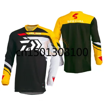 

2020 New Arrive Plus Size Autumn Daiwa Men Fishing Shirt Breathable Hygroscopicity Quick Drying Anti-UV Fishing Clothing XXS-5XL