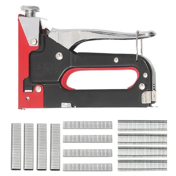 

3 In 1 Multifunction Manual Stapler Metal Tool Square Straight U Type with Staples GY88
