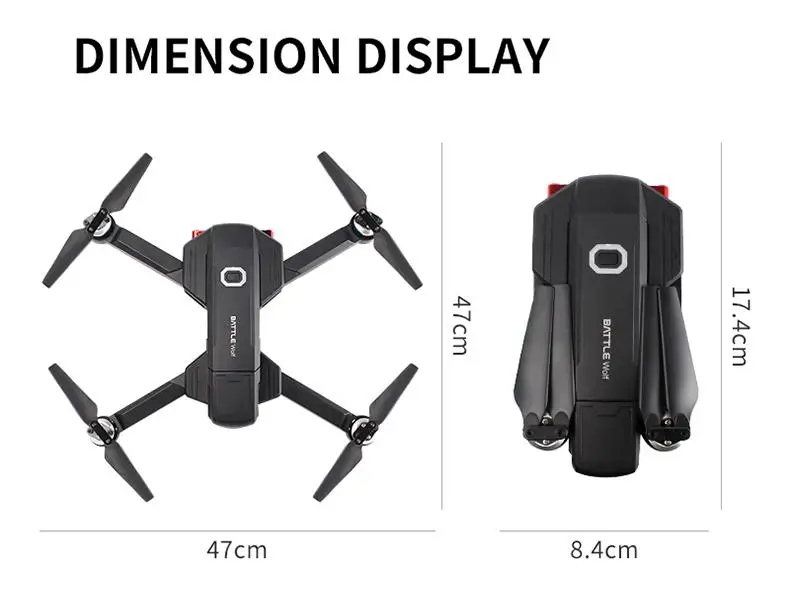 RCtown L11 RC Drone GPS 5G WIFI FPV Ultra HD Groothoek Dual Camera 4K VS F11 SG906 ZEN K1