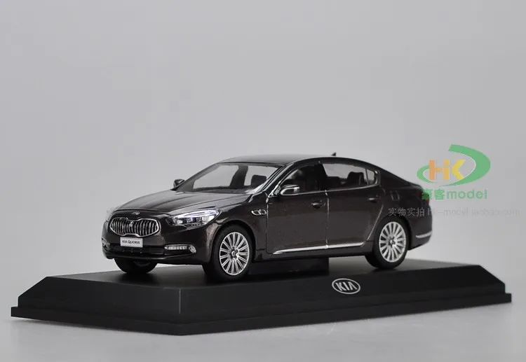 1:32 KIA K9 сплав модель автомобиля статическая Высокая моделирования металлические модели автомобилей для коллекционирования подарок - Цвет: Brown