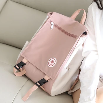 

Women Backpack school bag Backpacks for Teenage Girls waterproof Nylon Travel Rucksack Female Student School Book Bags Mochila